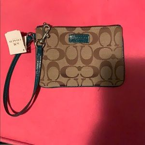Coach wristlet.